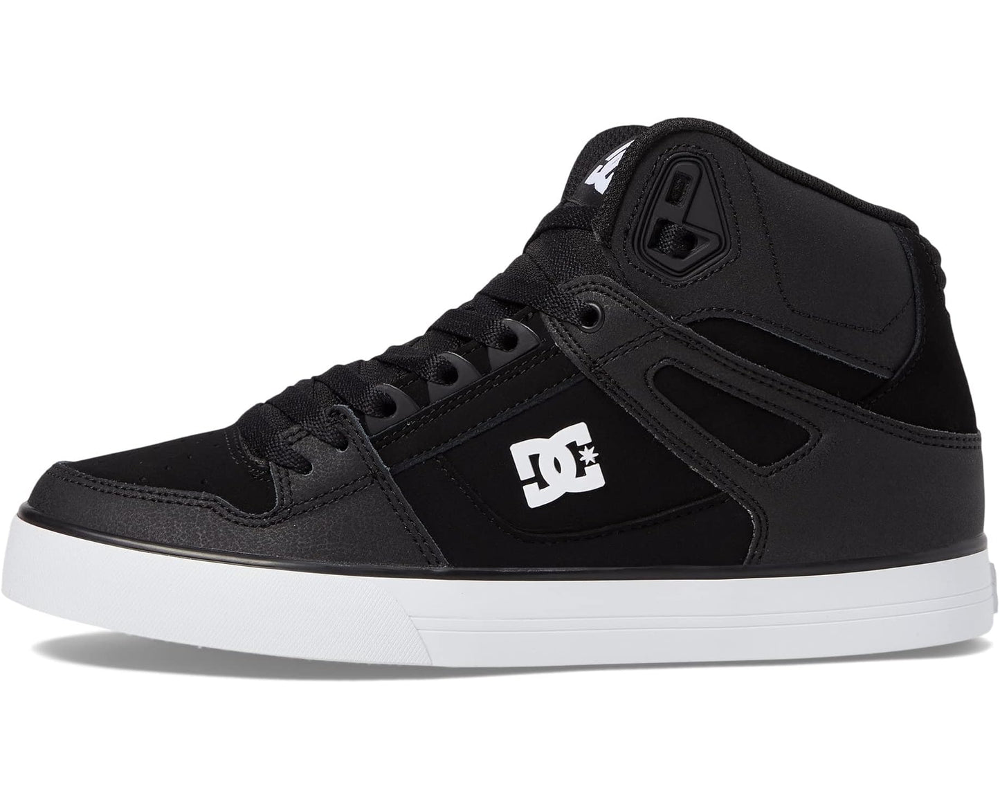 Men's DC Pure High-Top WC Black/Black/White Multi Snake
