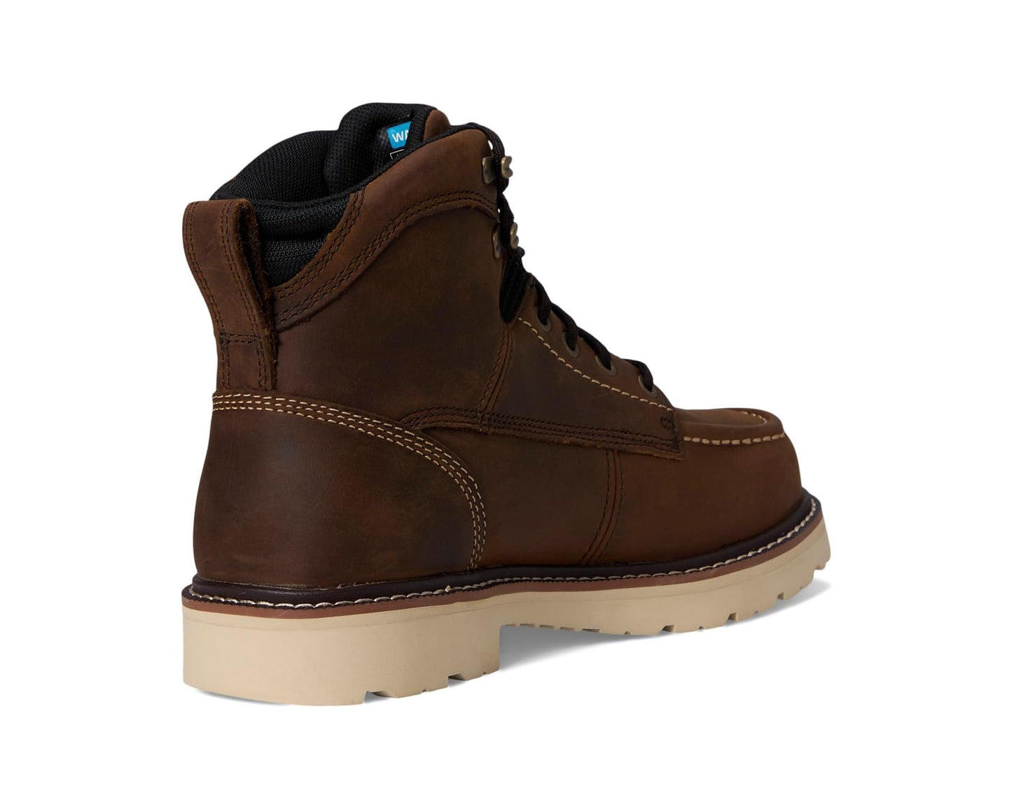 Men's Ariat Rebar Lift 6 Waterproof Work Boots Distressed Brown