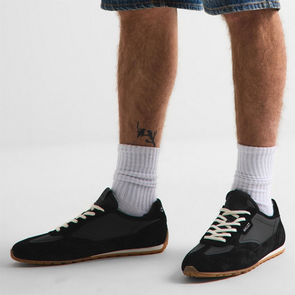 Mallet Mens Low Top Trainers
