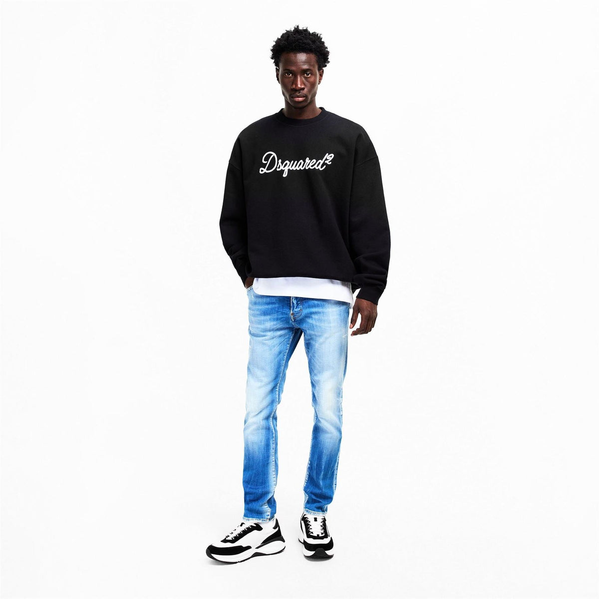 DSquared2 Suede Dash Sneakers