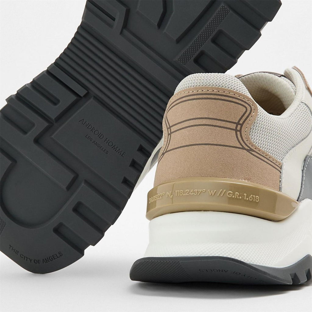 Android Homme Mens Multi Material Chunky Trainers