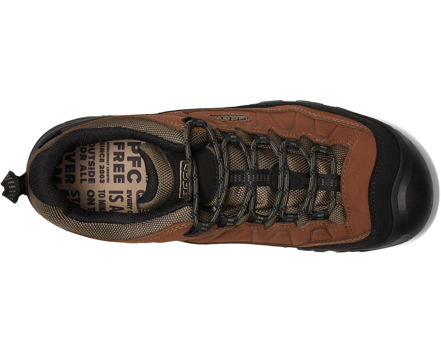 Men's KEEN Targhee 4 Low Height Durable Comfortable Waterproof Bison/Black