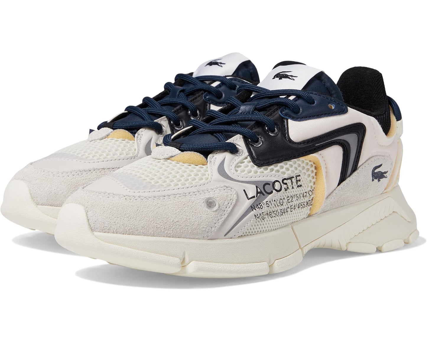 Men's Lacoste L003 Neo Sneakers Off-White/Black