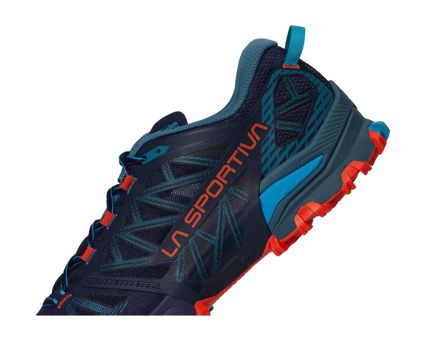 Men's La Sportiva Bushido III Deep Sea/Cherry Tomato