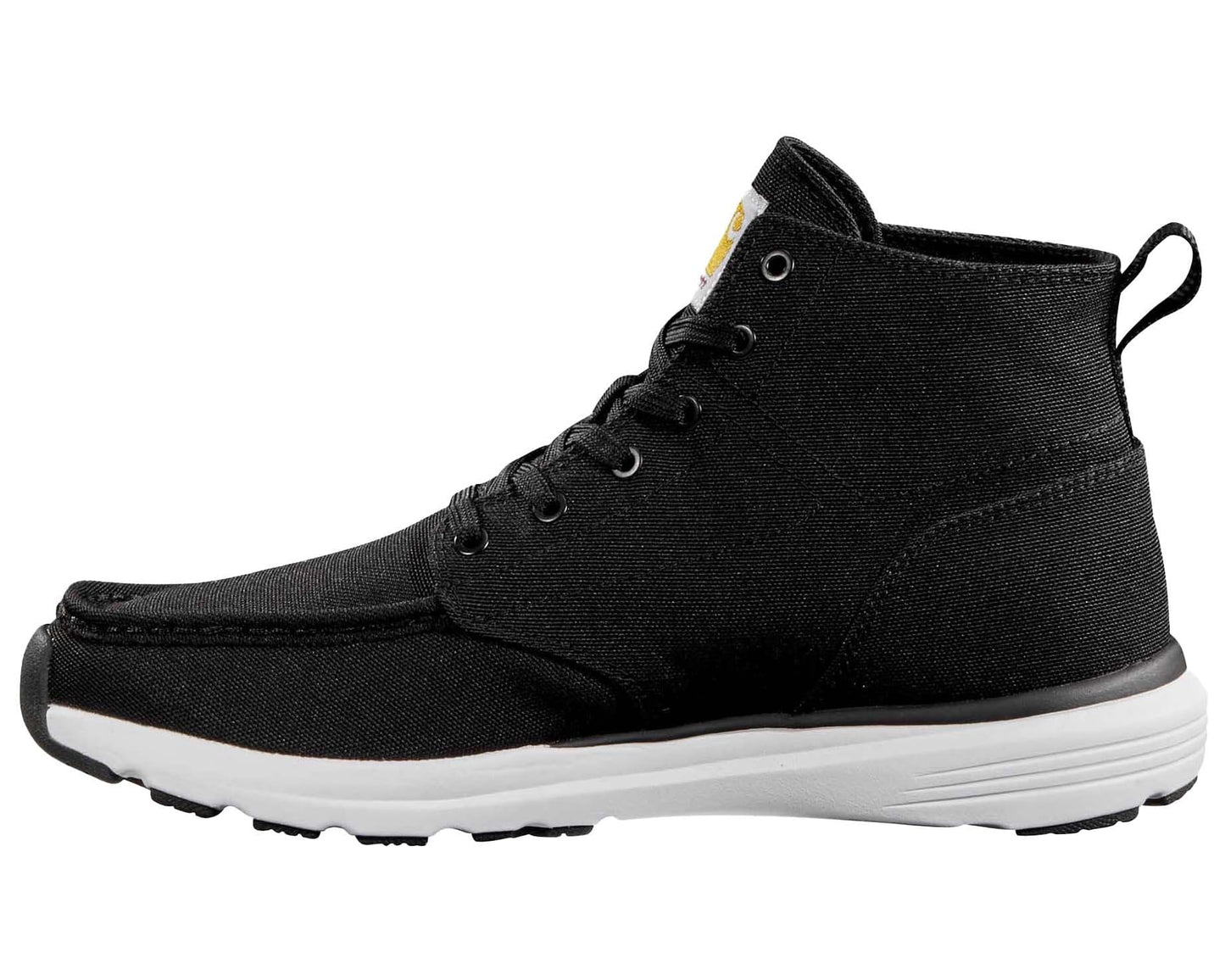 Men's Carhartt Haslett Moc Toe Canvas Chukka Black Lightweight Durable Canvas