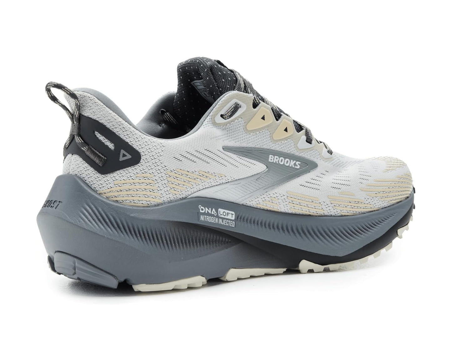 Men's Brooks Ghost Trail Gray/Gray/Bleached Sand