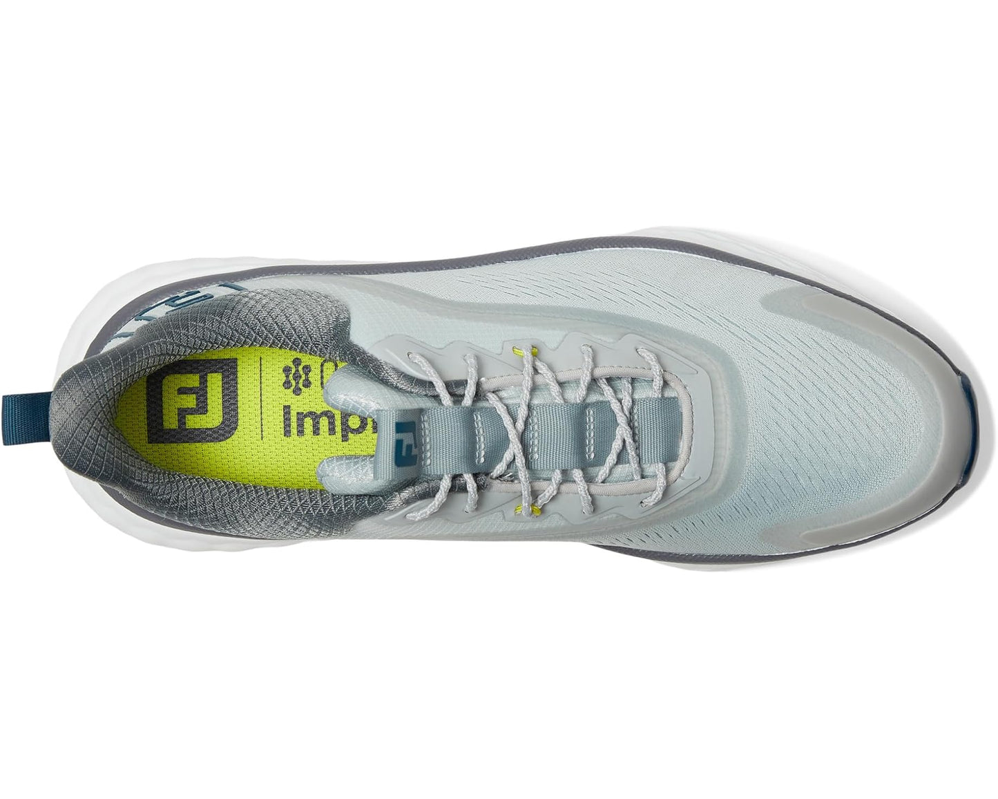 Men's FootJoy FJ Quantum Golf Shoes Grey/White/Bliue