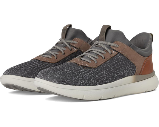 Men's Florsheim Fleet Knit Elastic Lace Sneakers Gray