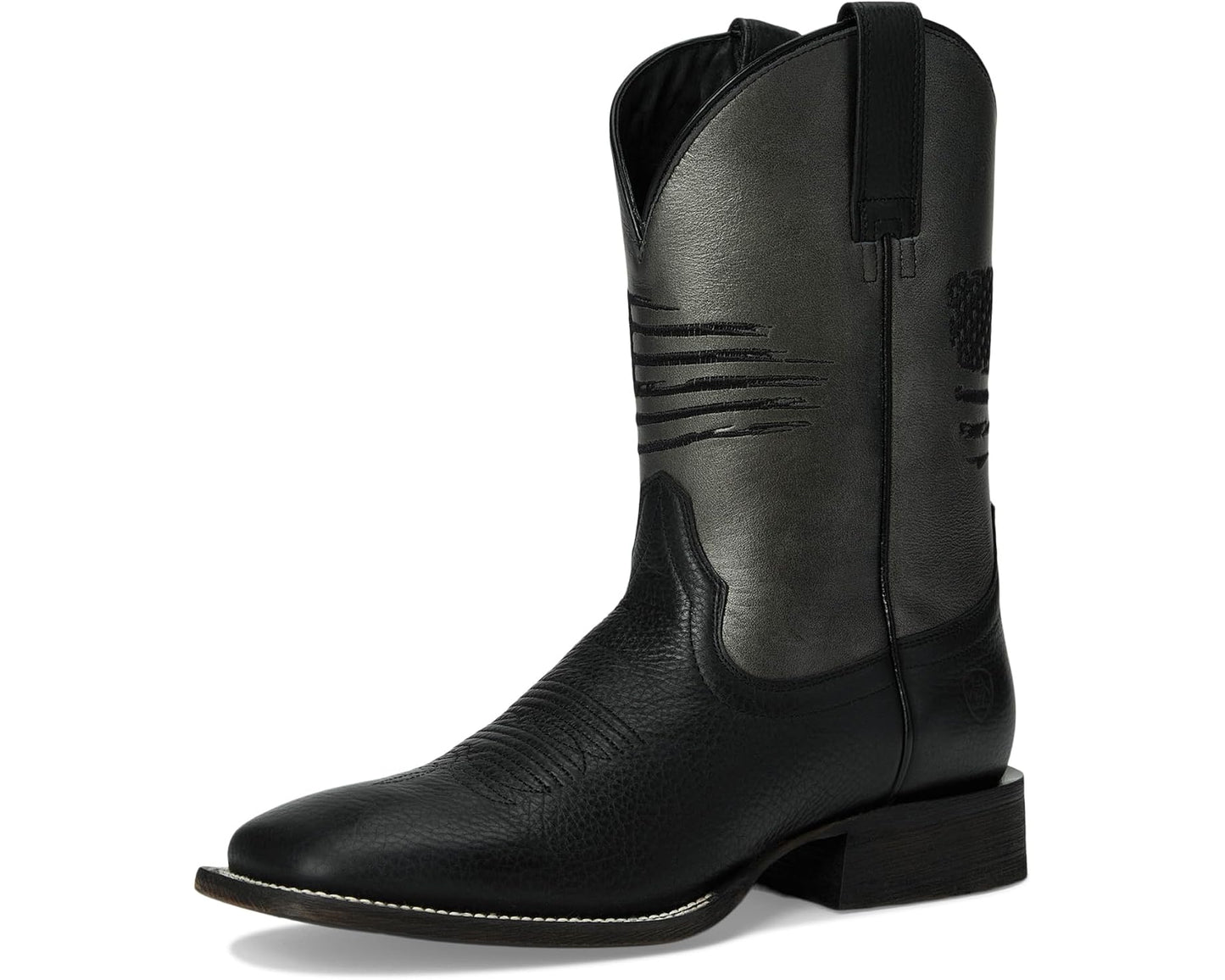 Men's Ariat Circuit Patriot Cowboy Boots Black Night
