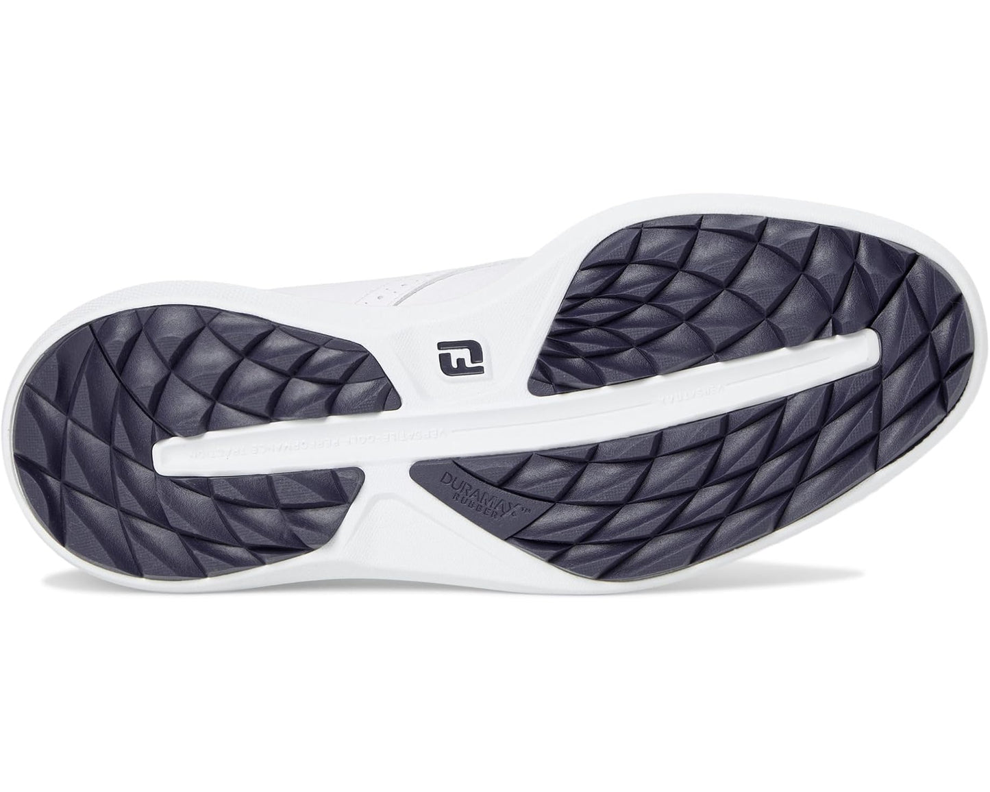 Men's FootJoy Traditions Spikeless Golf Shoes- Previous Season White/Navy