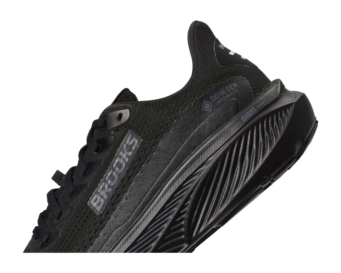 Men's Brooks Ghost 17 GTX® Black/Black/Ebony