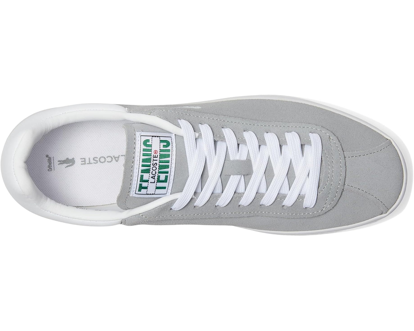 Men's Lacoste Baseshot Sneakers Grey/White