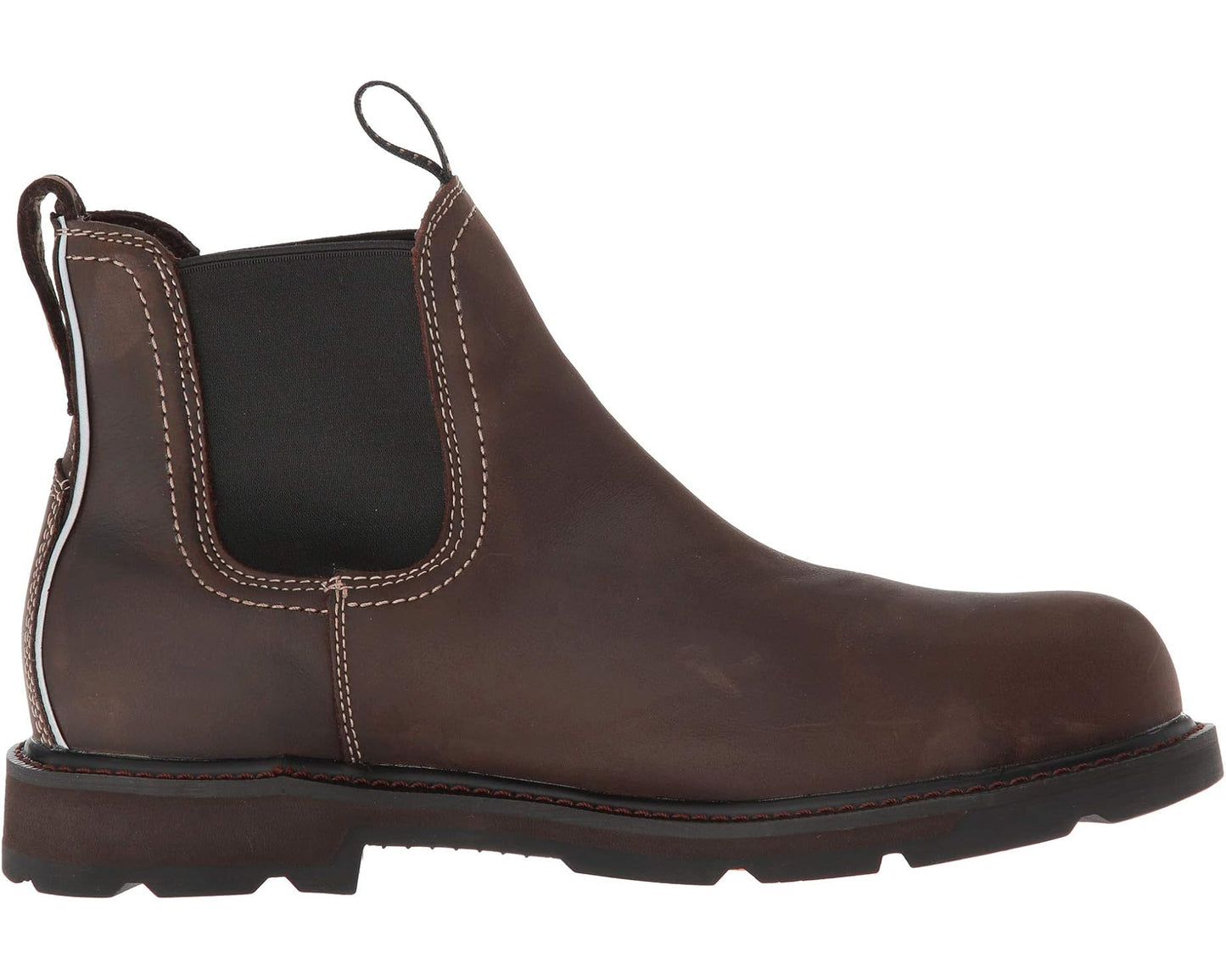 Men's Ariat Groundbreaker Chelsea H2O Steel Toe Dark Brown