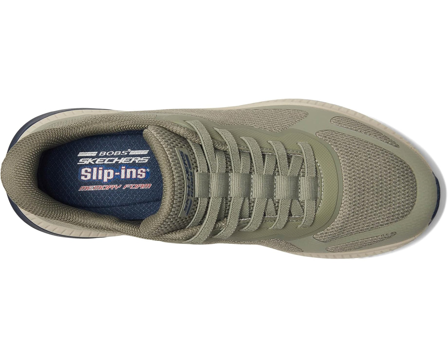 Men's BOBS from SKECHERS Hands Free Slip-Ins Bob Squad Chaos 4 Olive