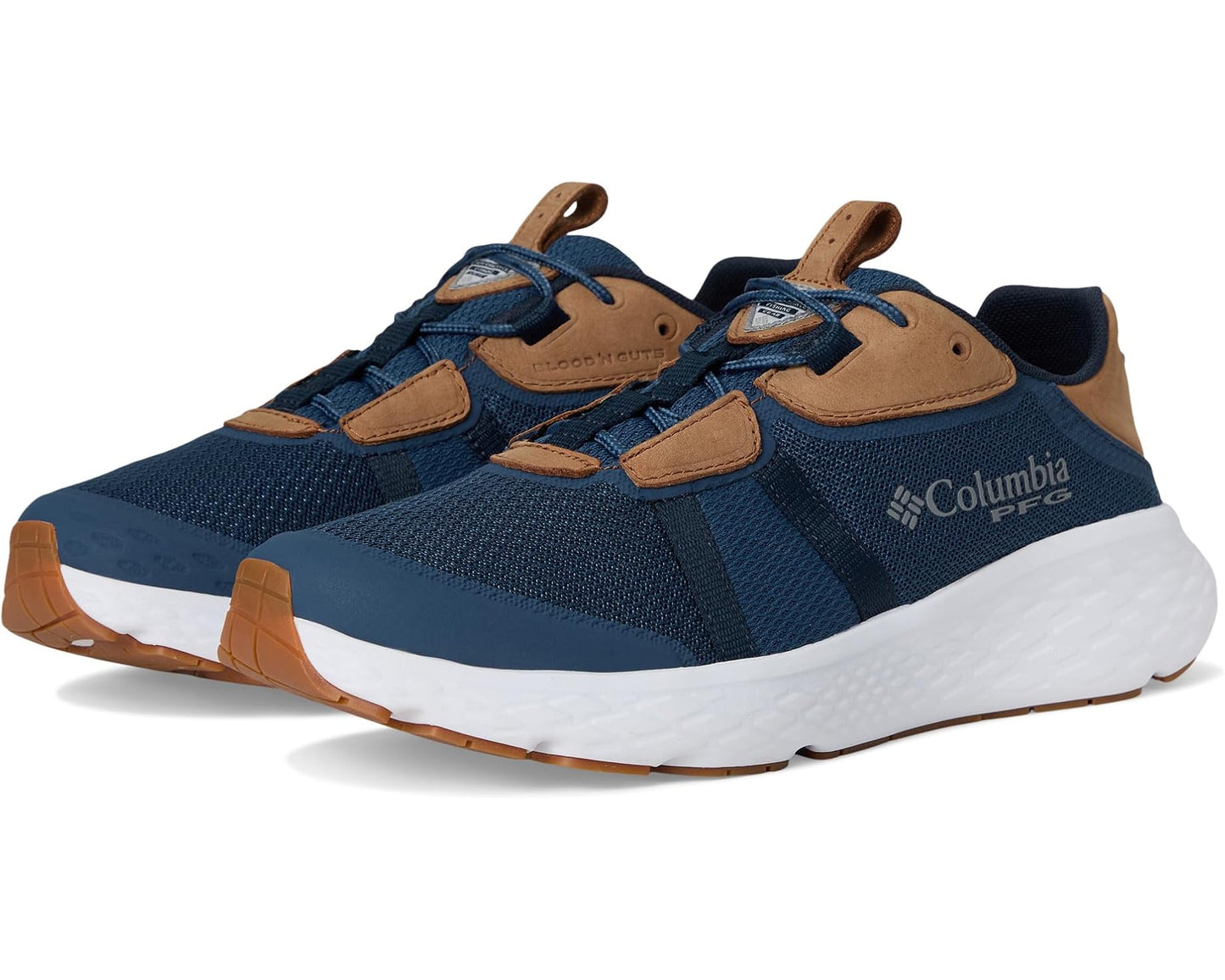 Men's Columbia Castback™ TC PFG™ Carbon/Collegiate Navy