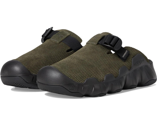 Men's KEEN Hyperport Leather Clog Sea Turtle/Black