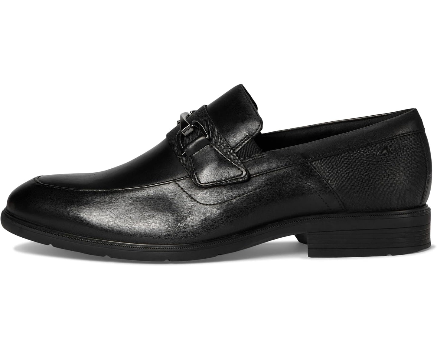 Men's Clarks Steadwell Bit Black Leather