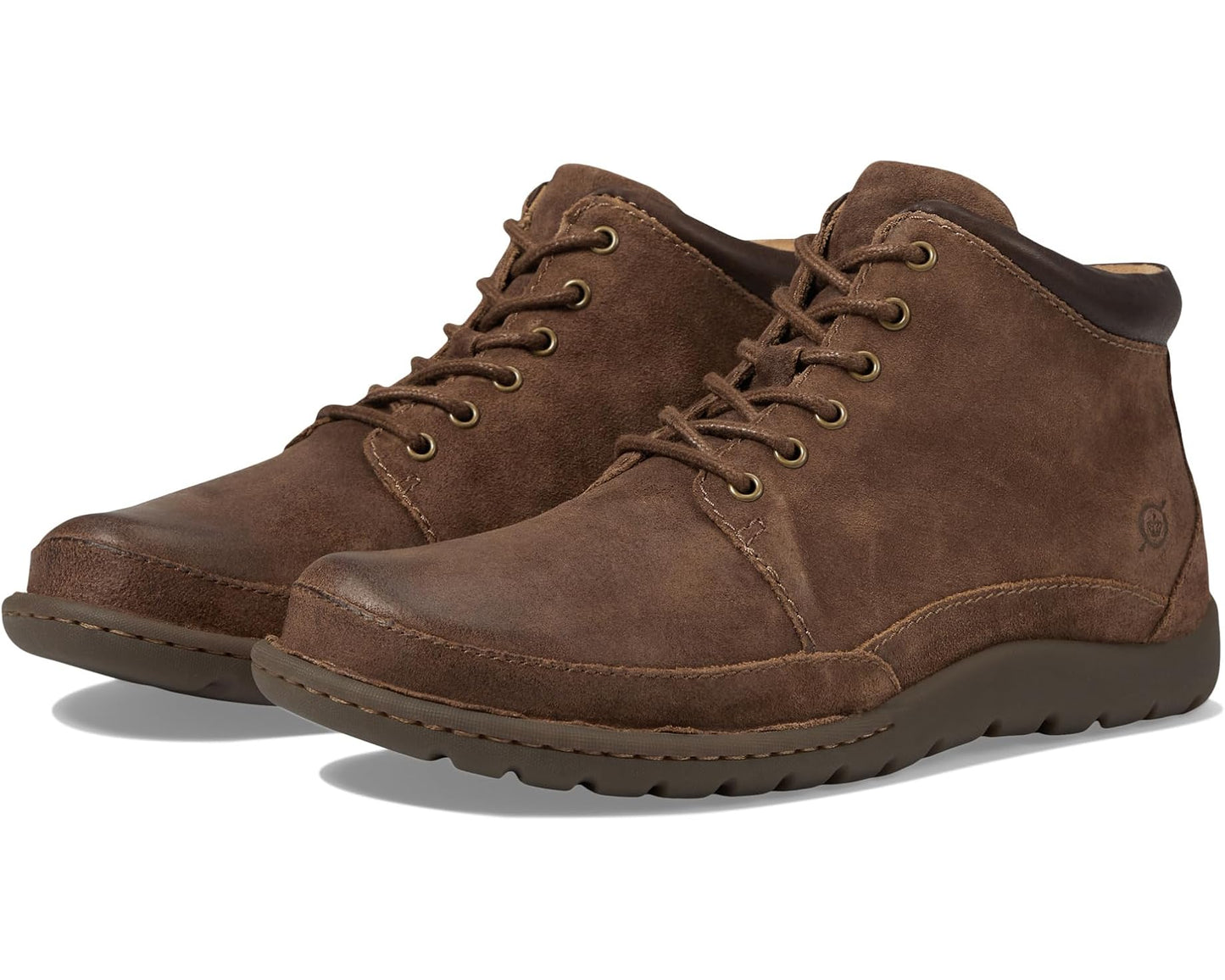Men's Born Nigel Boots Rust/Brown Combo
