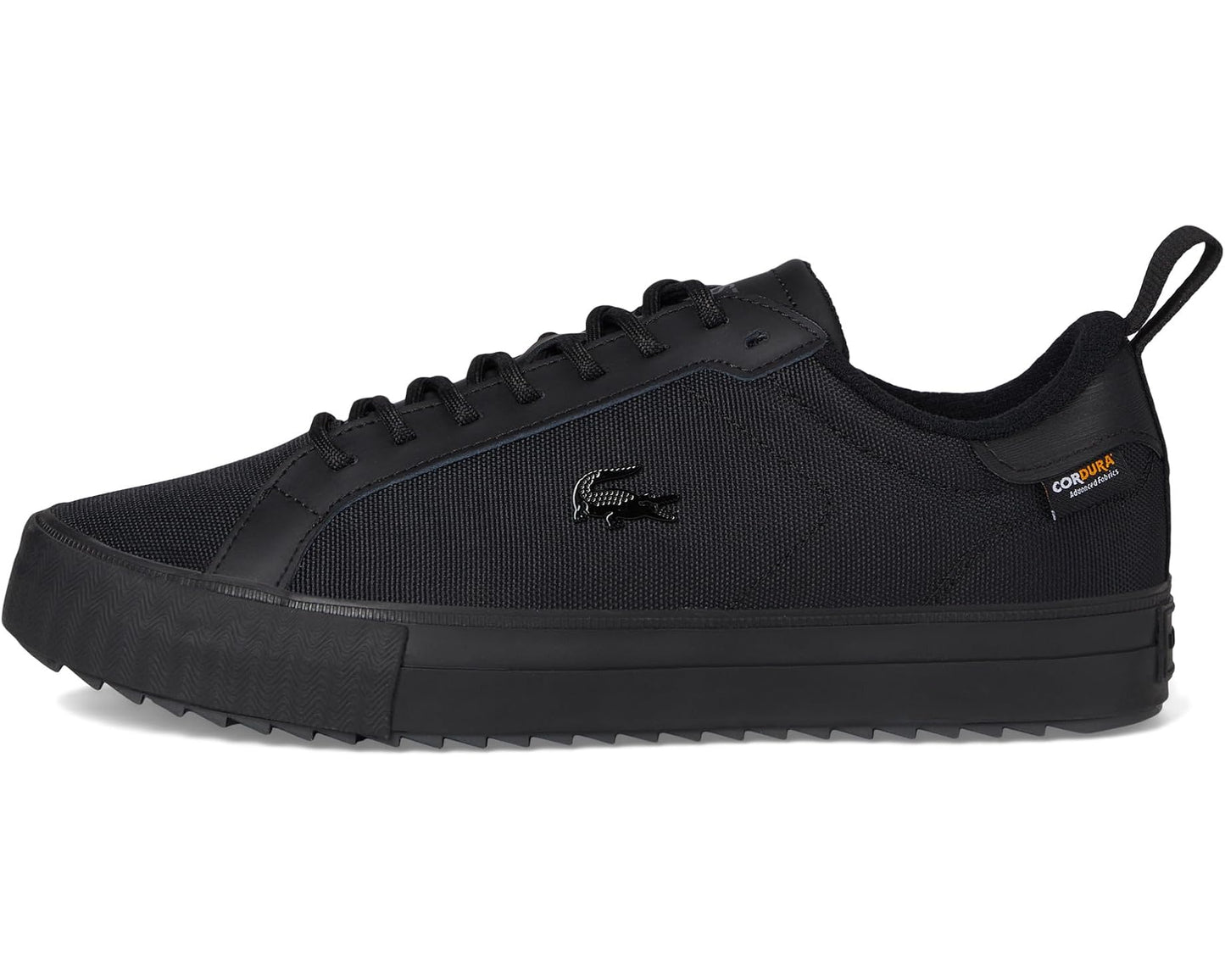 Men's Lacoste Powercourt Winter Outdoor Sneakers Black/Black