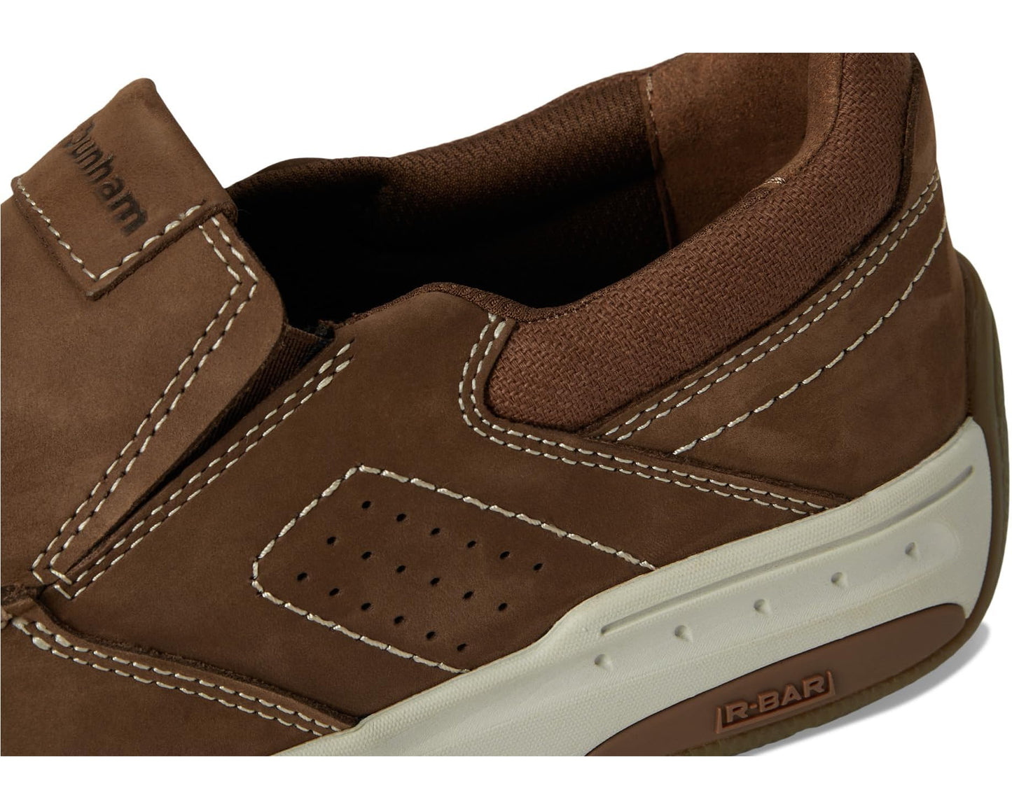 Men's Dunham Waves Medium Brown Nubuck
