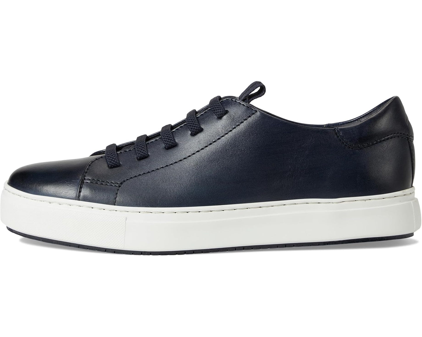 Men's Johnston & Murphy Collection Anson Lace-To-Toe Navy Hand-Stained Calfskin