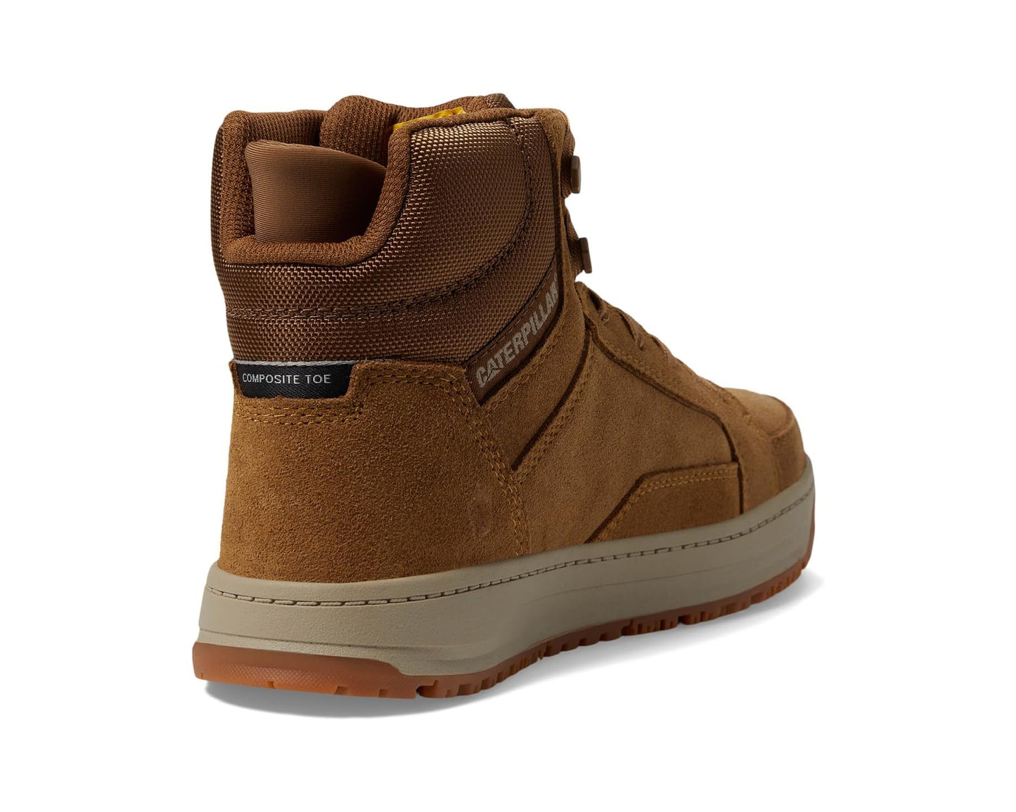 Men's Caterpillar Streamline Court Mid CT Chipmunk Suede
