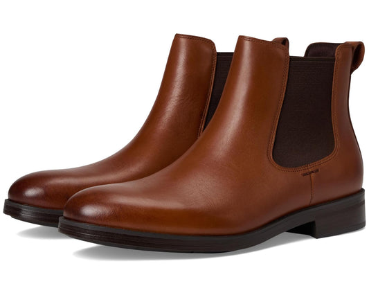 Men's Cole Haan Newmark Grand Chelsea Boots Brit Tan/Dark Chocolate/Natural