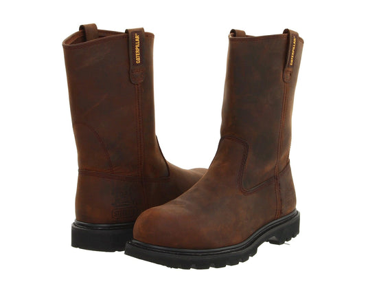 Men's Caterpillar Revolver Steel Toe Dark Brown