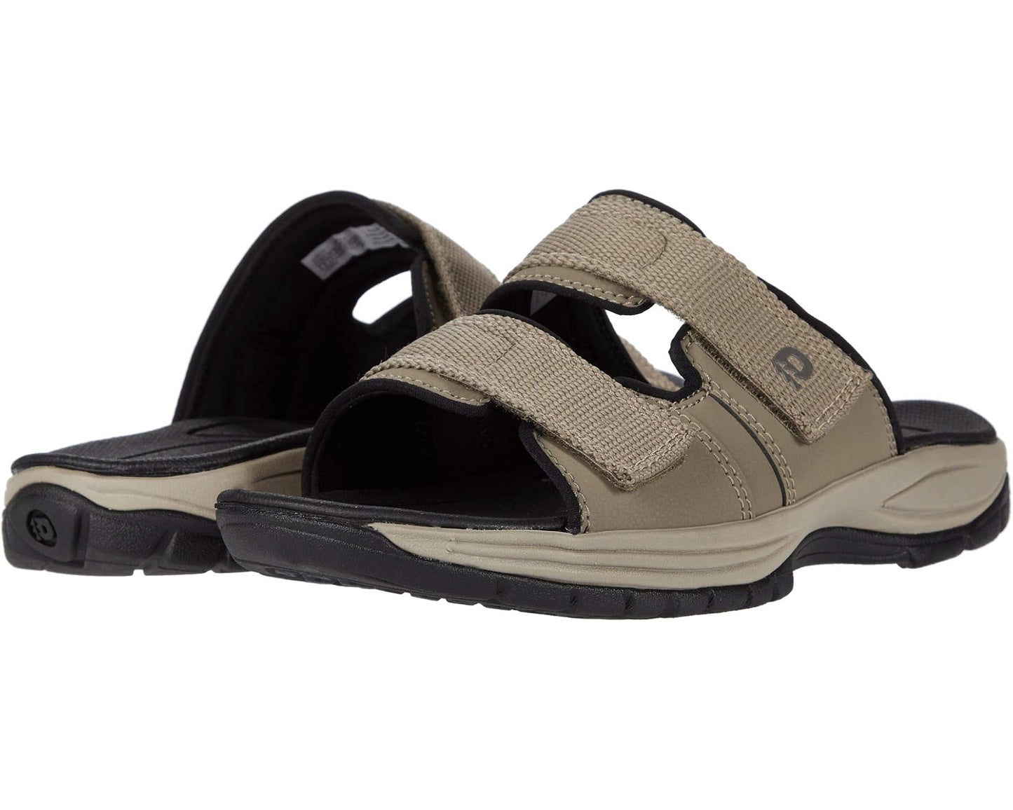 Men's Dunham Newport Slide Water Friendly Taupe Grey
