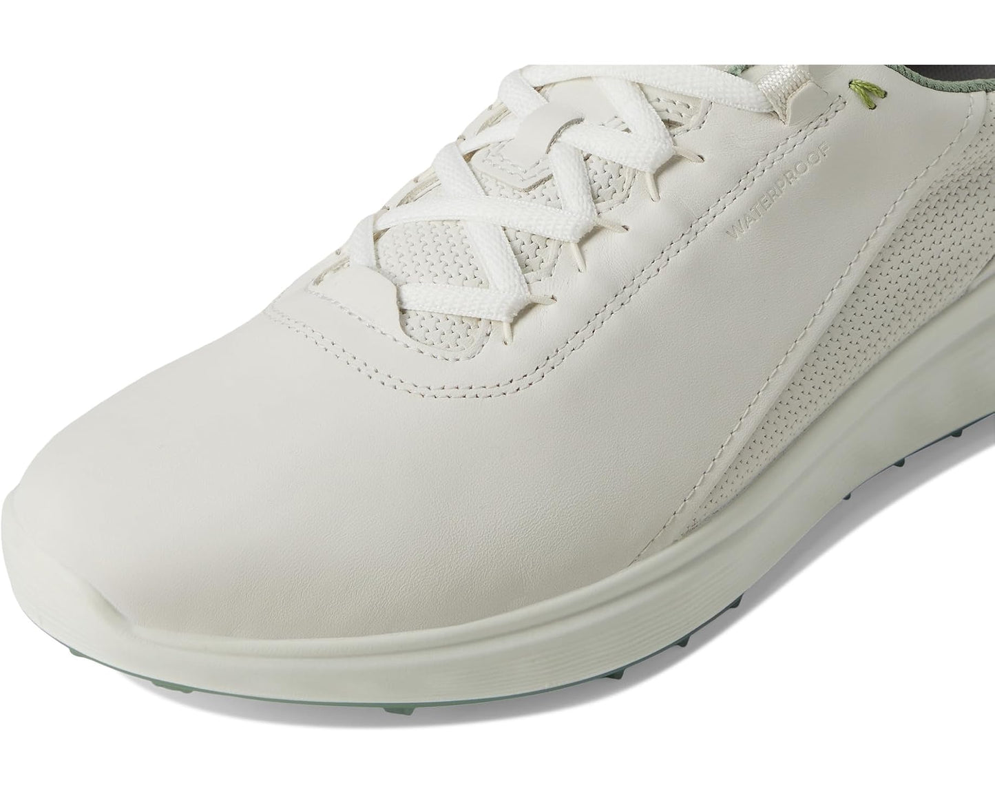 Men's ECCO Golf S Casual Lace Waterproof Golf Shoe White