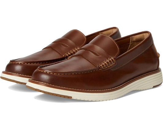 Men's Johnston & Murphy Upton Penny Tan Full Grain