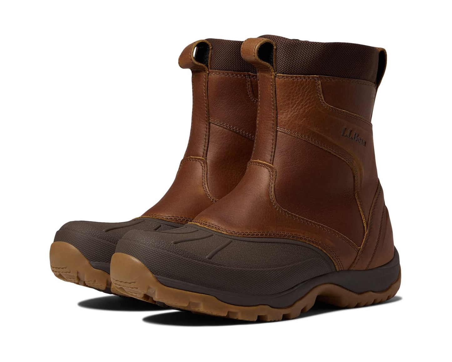 Men's L.L.Bean Storm Chaser Boots 5 Pull-On Zip Oakwood