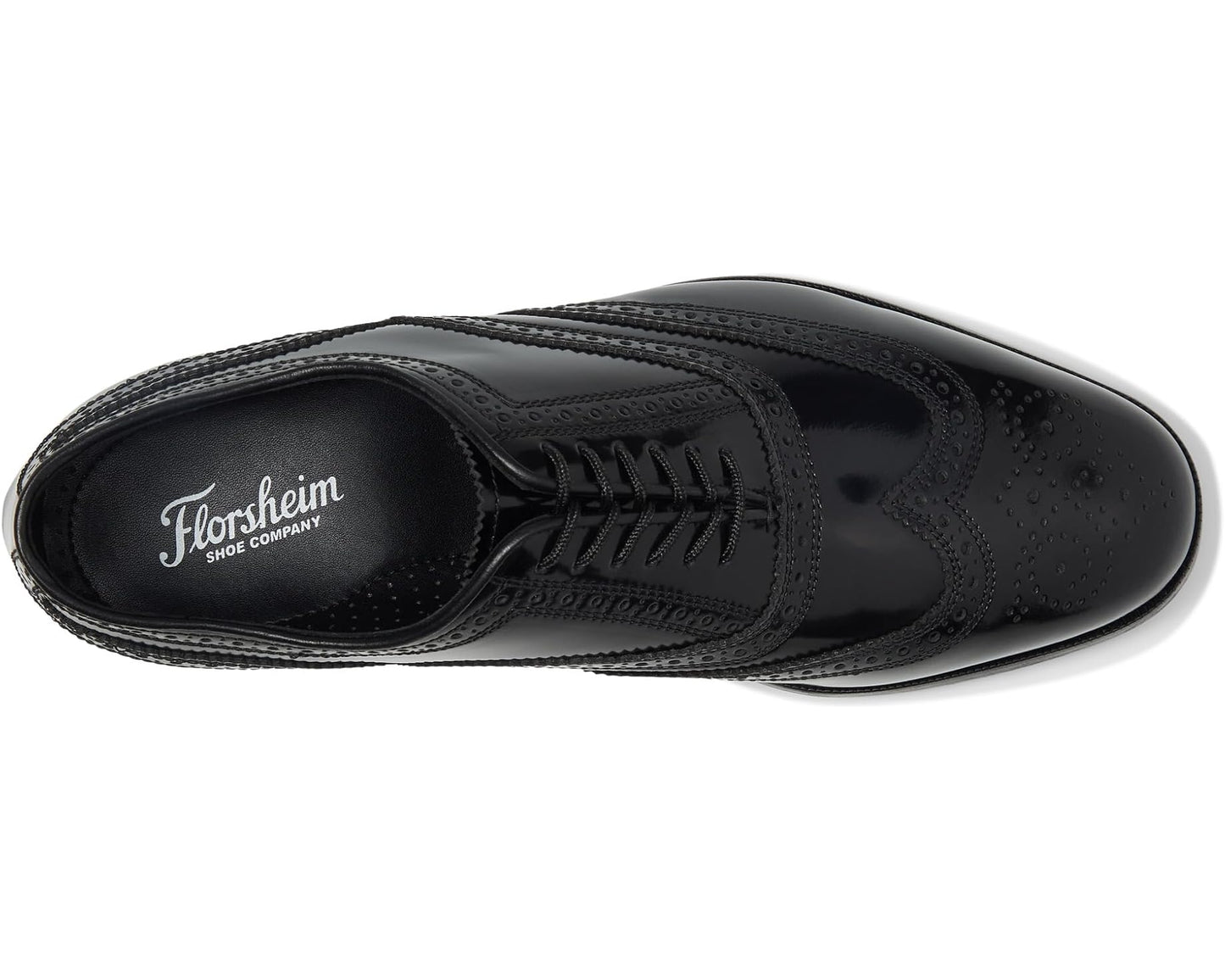Men's Florsheim Lexington Wingtip Oxford Black Legacy