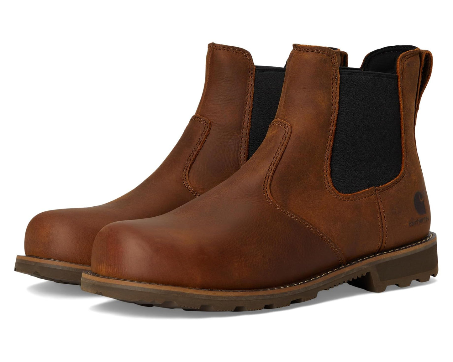 Men's Carhartt Frontier Water Resistant Steel Toe Chelsea Brown