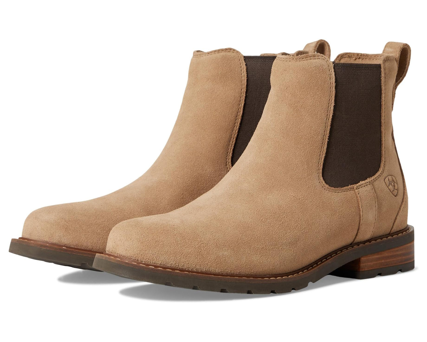Men's Ariat Wexford Chelsea Boots Carmel Suede