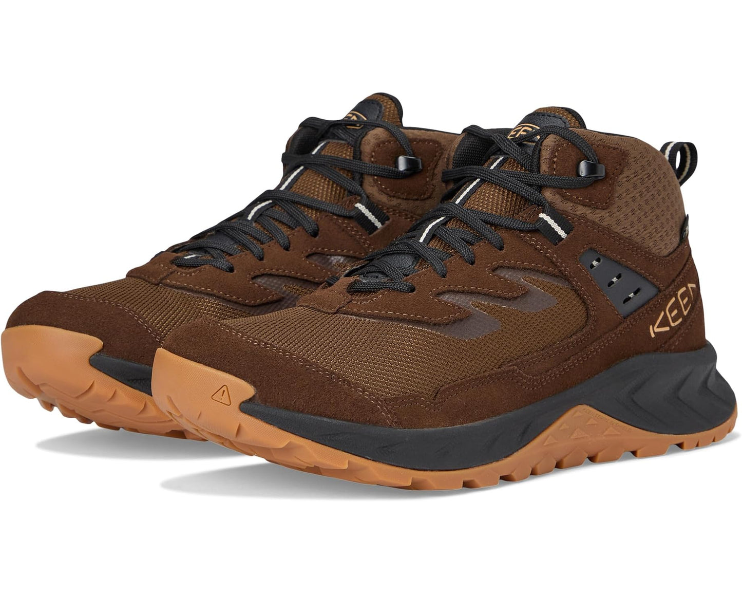 Men's KEEN Hightrail Mid Waterproof Dark Earth/Oak Buff