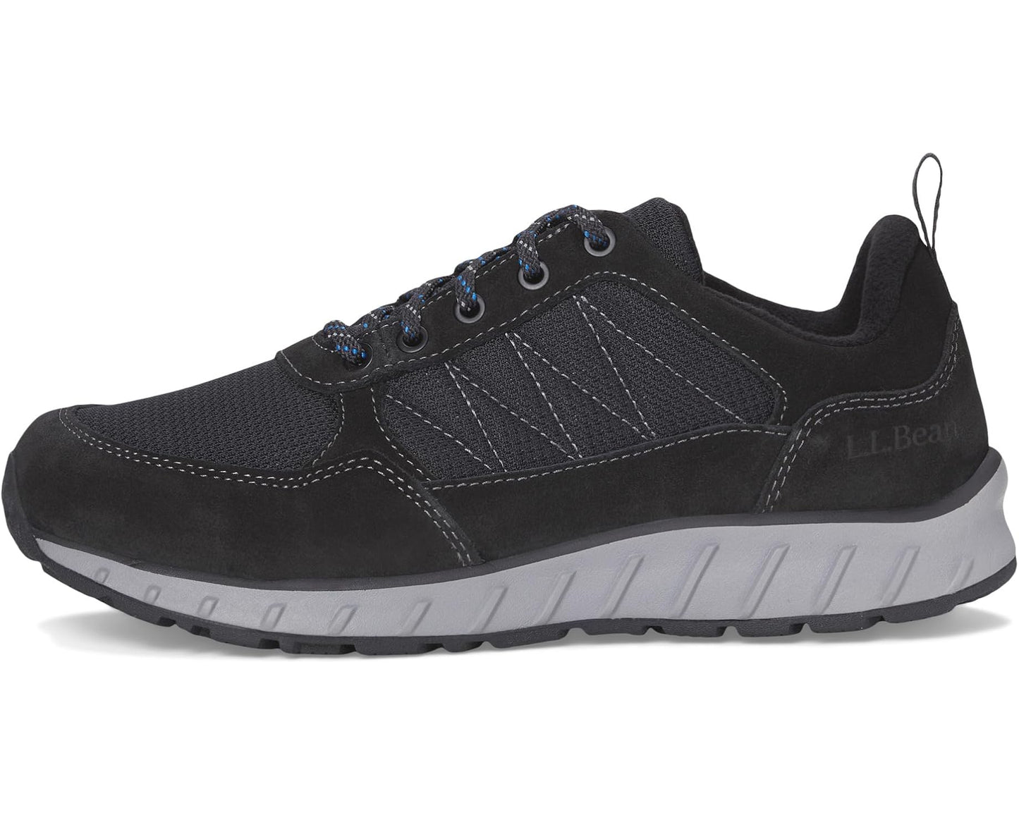 Men's L.L.Bean Snow Sneaker 5 Low Water Resistant Insulated Lace-Up Black/Black