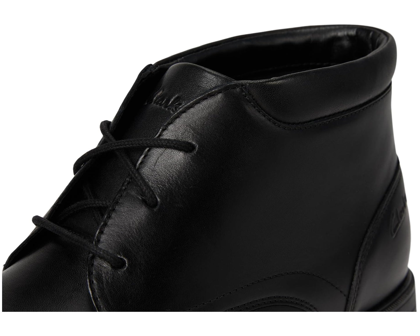 Men's Clarks Steadwell Mid Black Leather