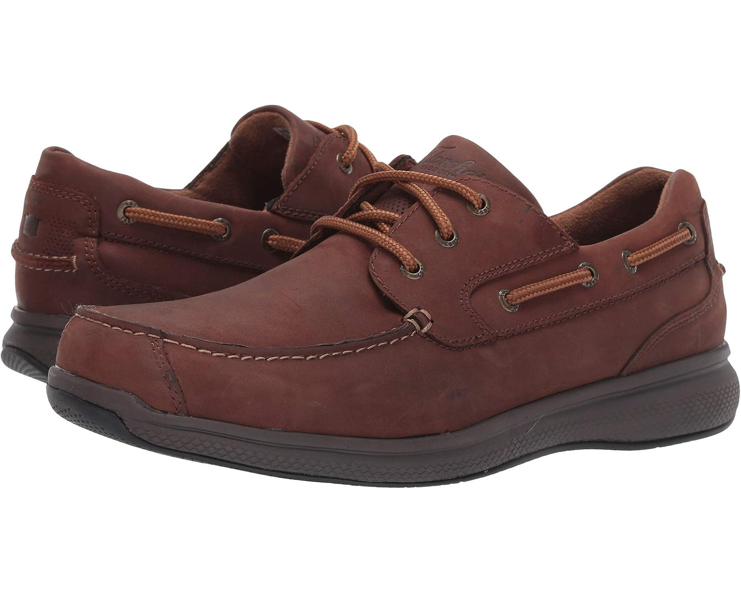 Men's Florsheim Work Bayside Steel Toe Lace-Up Brown