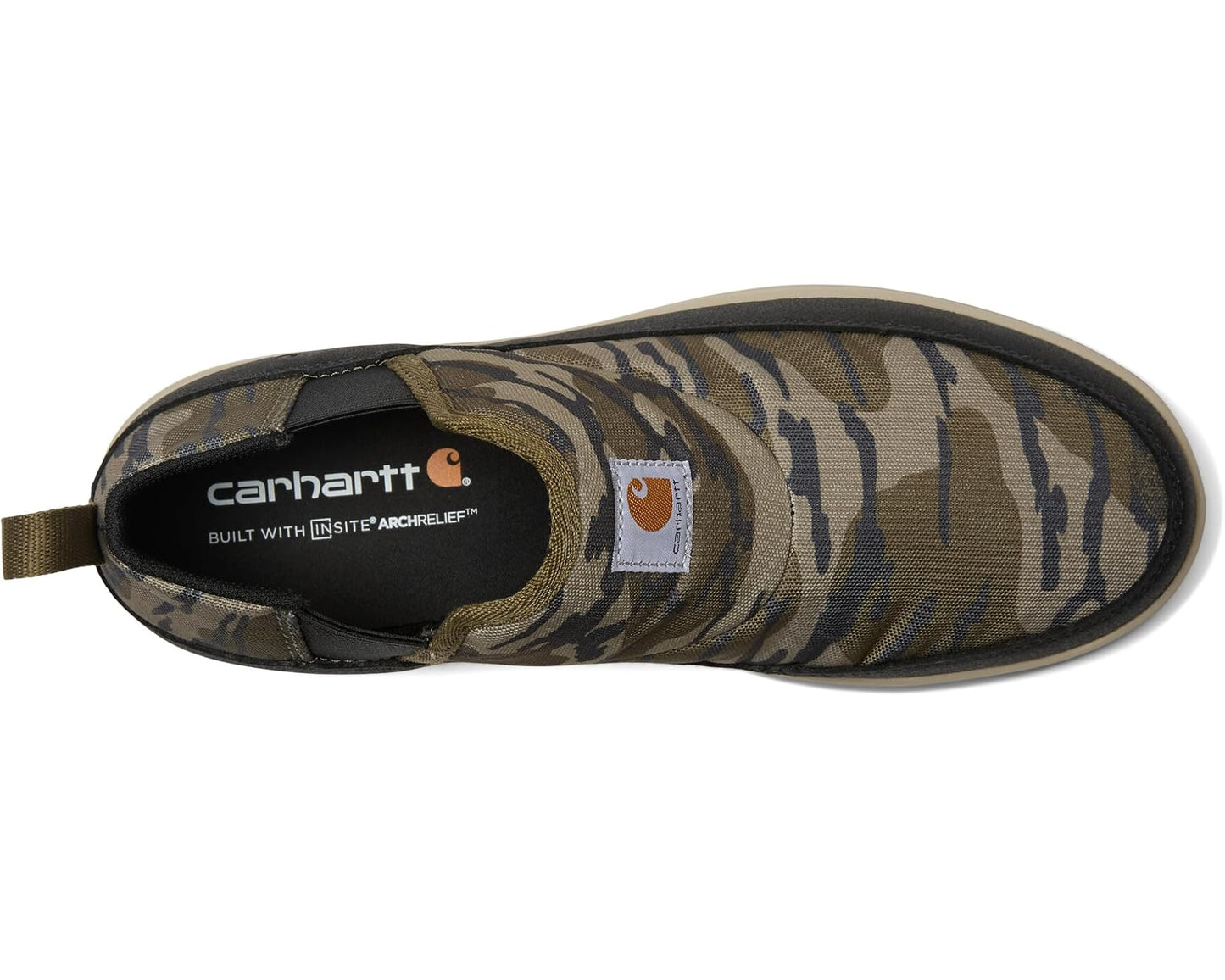 Men's Carhartt Detroit Canvas Mid Slip-On Mossy Oak