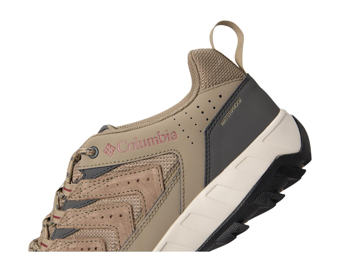 Men's Columbia Strata Trail Low Waterproof Pebble/Spice