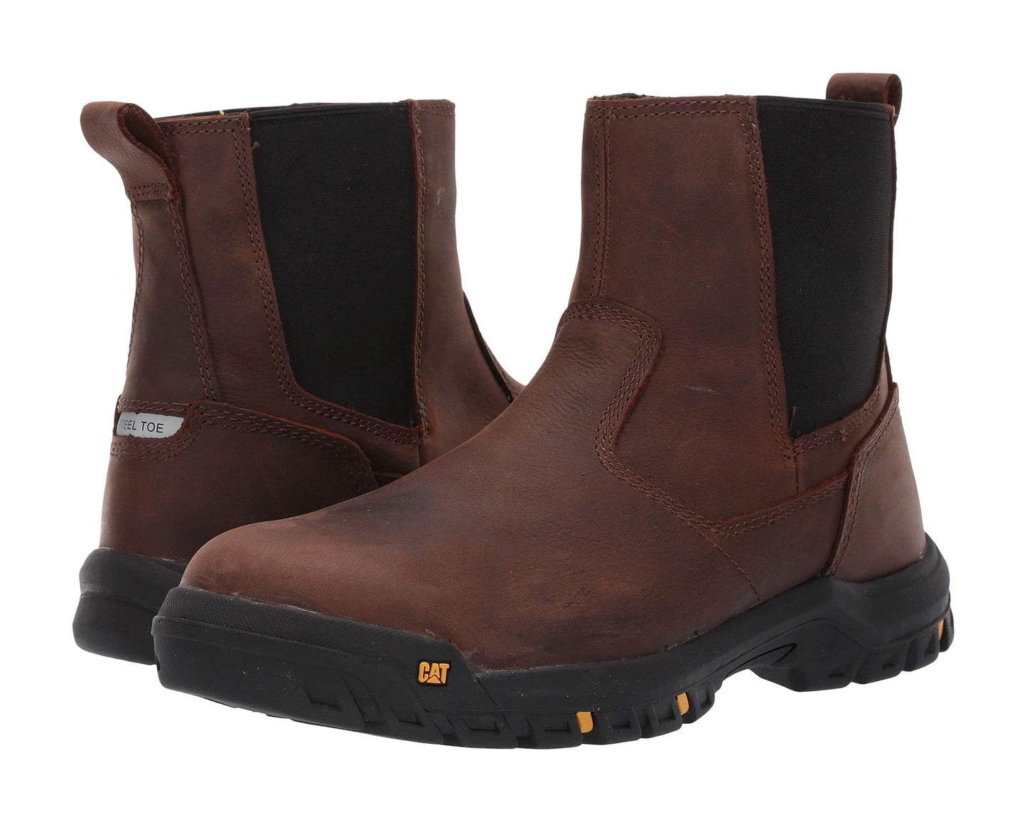 Men's Caterpillar Wheelbase Steel Toe Clay Leather