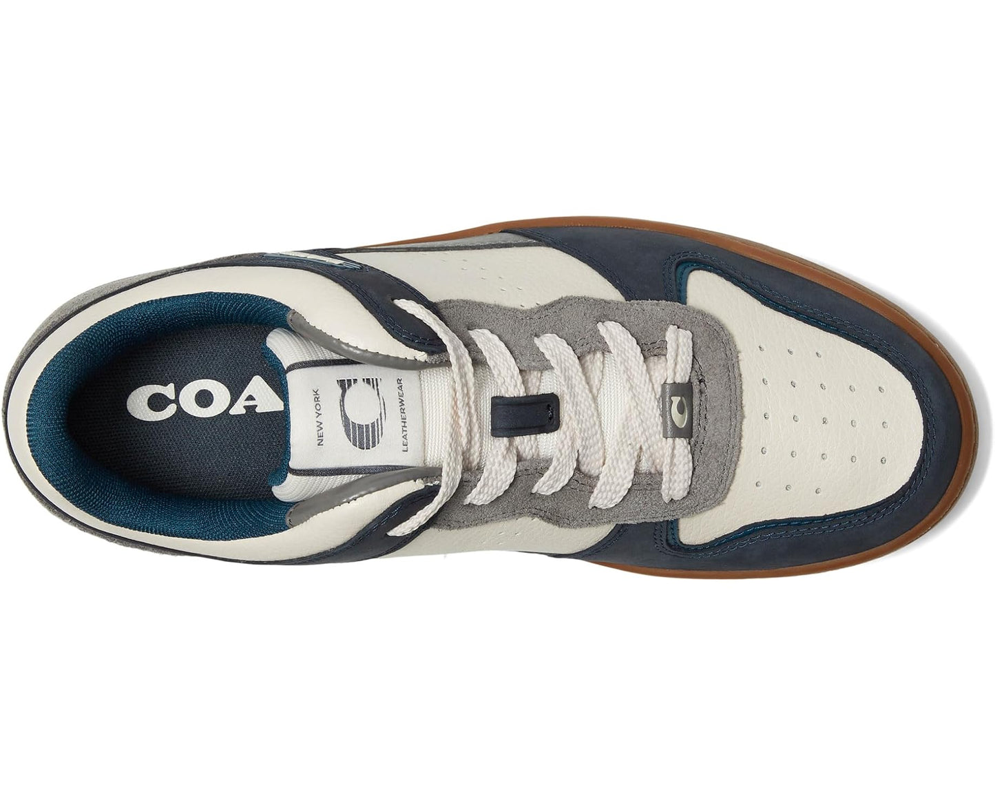 Men's COACH C201 Sneaker Midnight Navy/Charcoal