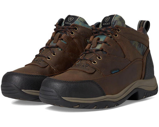 Men's Ariat Terrain Waterproof Boot Dark Coffee