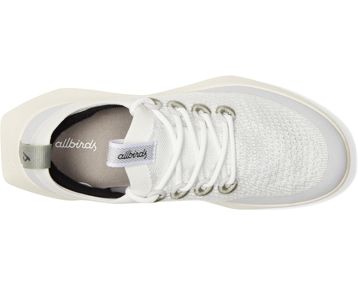 Men's Allbirds Tree Dasher 2 - Utility Blizzard/Hazy Pine/Natural White Sole