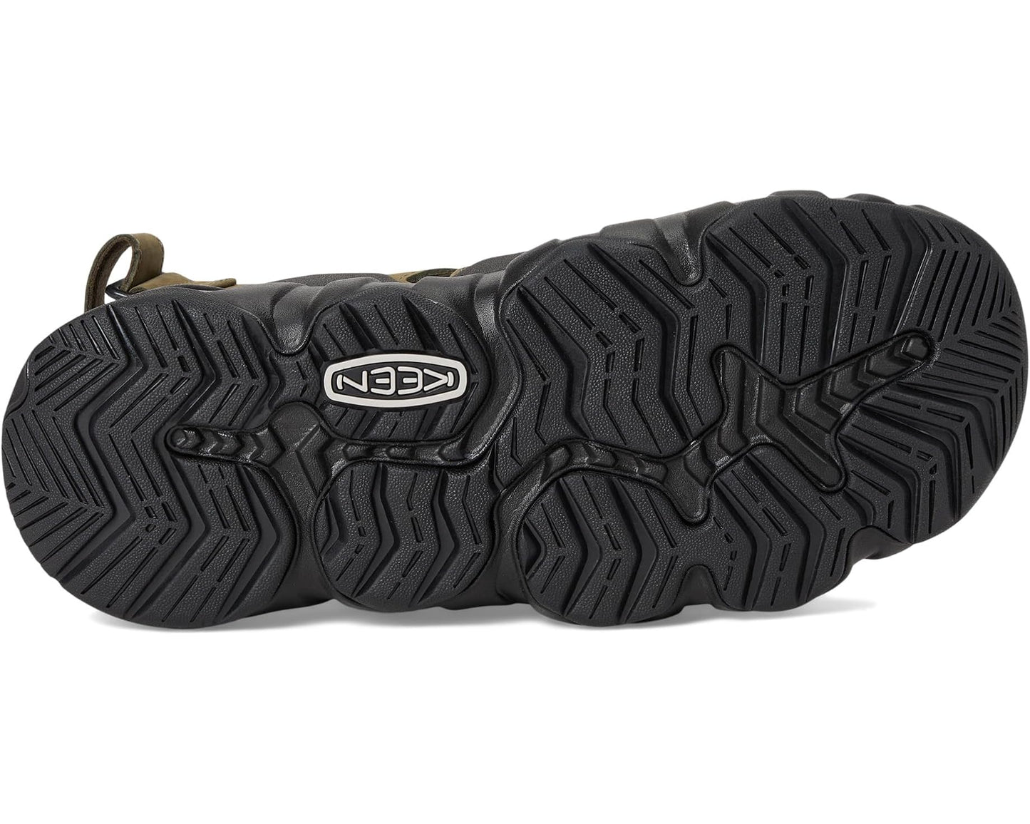 Men's KEEN Hyperport Fisherman Leather Dark Olive/Black