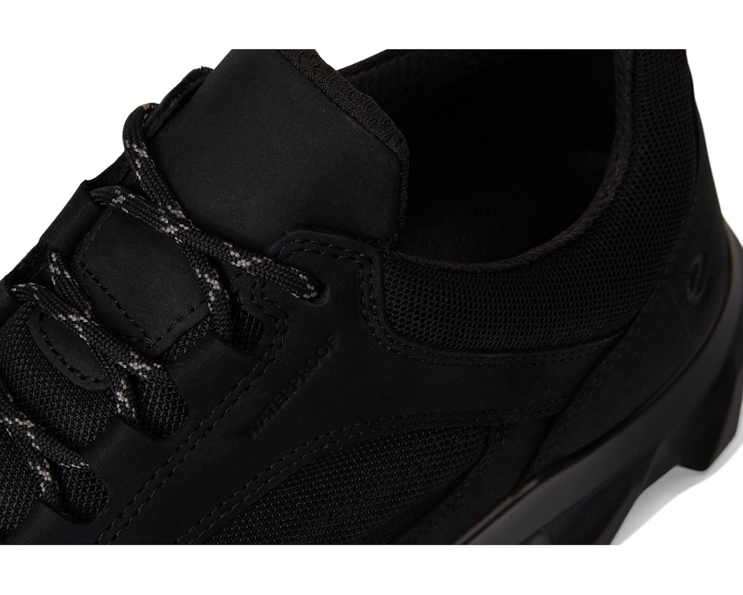 Men's ECCO Sport Mx Everyday Waterproof Sneaker Black Nubuck/Black