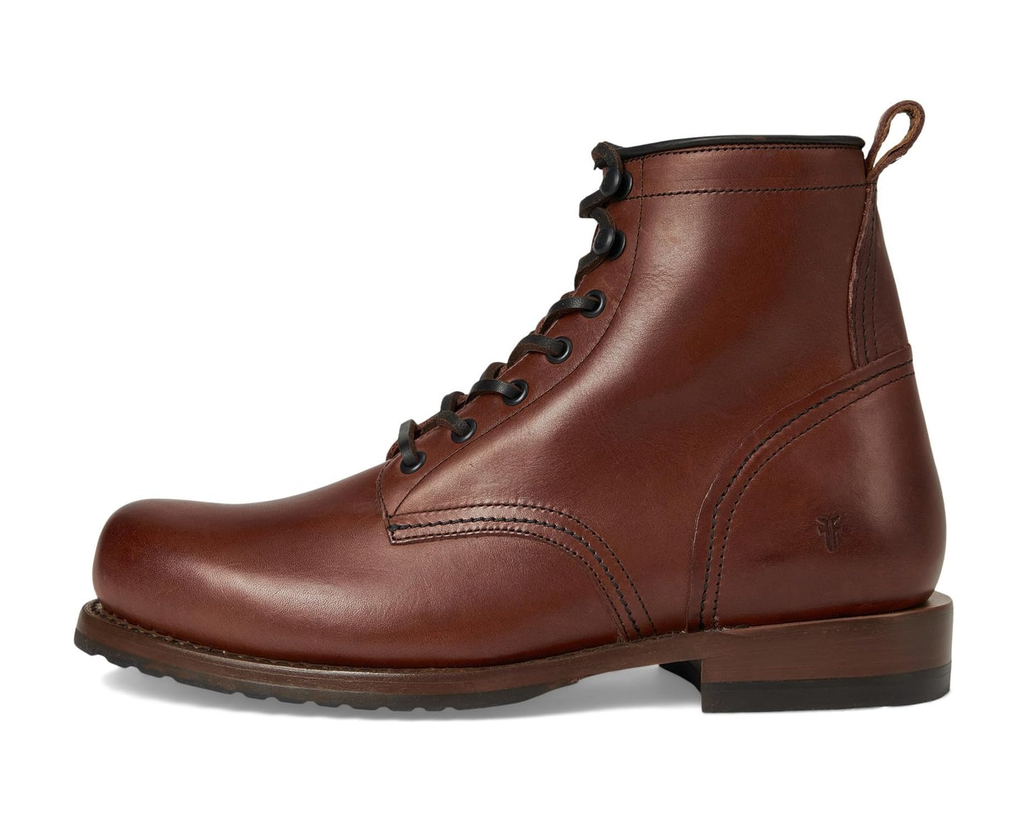 Men's Frye Hudson Workboot Plain Toe Whiskey