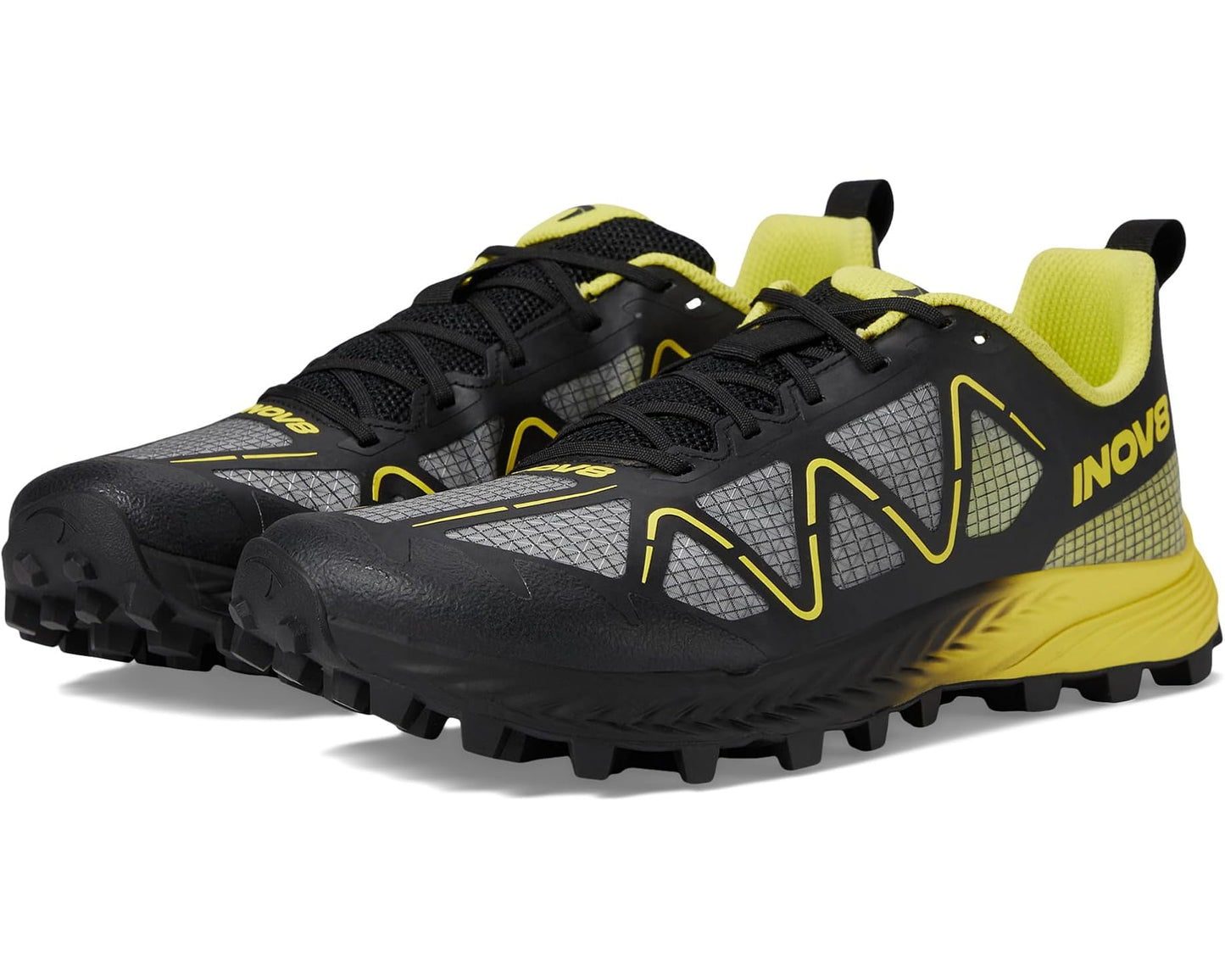 Men's INOV8 Mudtalon Speed Black/Yellow