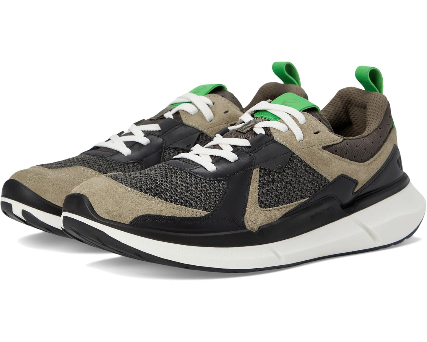 Men's ECCO Sport Biom 2.2 Sport Cross Trainer Sage Suede/Black Tarmac